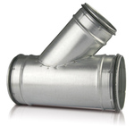 TVL45 - Centrisk T-stykke 45°